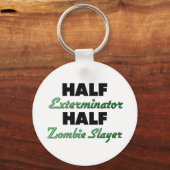 Half Zombie Slayer Sleutelhanger (Voorkant)