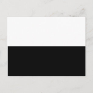 Half zwart briefkaart