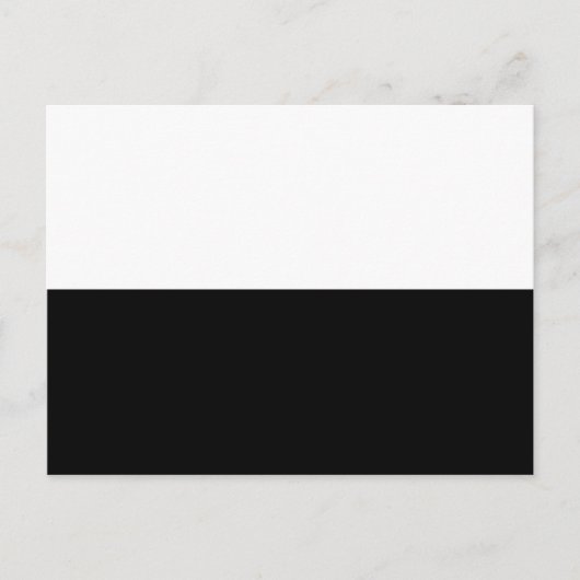 Half zwart briefkaart (Voorkant)