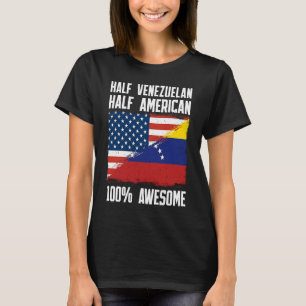 HalfAmerikaans halfAmerikaans Venezuela T-shirt