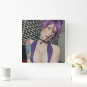 Halfangel66 horloge violette (Maison)