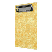 Halfbloem in warme kleuren mini klembord (Angled2)