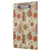 Halfbloem van bladeren klembord (Links)