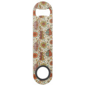 Halfbloem van bladeren speed flessenopener (Voorkant)