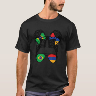 HalfBraziliaans half Armeens meisje Brazilië Kinde T-shirt