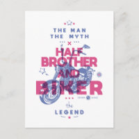 Halfbroer en fietser het man de mythe van de legen