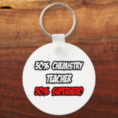 Halfchemieleres... halve superheld sleutelhanger (Voorkant)