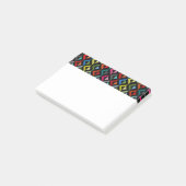 Halfdiamant vervagen post-it® notes (Schuin)