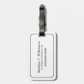 Halfdomen landschap, Californië Bagagelabel (Achterkant verticaal)