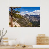 Halfdomen landschap, Californië Poster (Keuken)