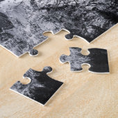 Halfdommen in de winter | Yosemite Valley Legpuzzel (Zijkant)