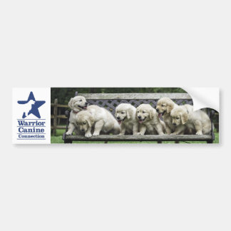 Halfdozenbank voor WCC Holly-bumpersticker Bumpersticker