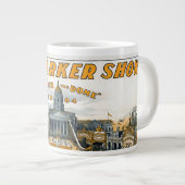 Halfeeuwfeest van Kansas. Staat huis grond. Extra Grote Beker (Voorkant rechts)