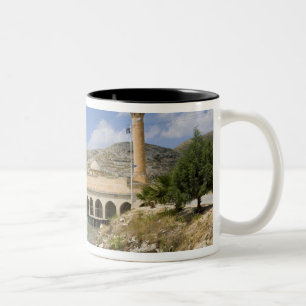 Halfeti Merkez Camii (Centrale Moskee) deels Tweekleurige Koffiemok