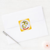 HalfFi [EGA] Vierkante Sticker (Envelop)