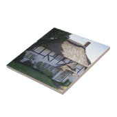 Halfgetimbered Thatched Cottage Tegeltje (Zijkant)