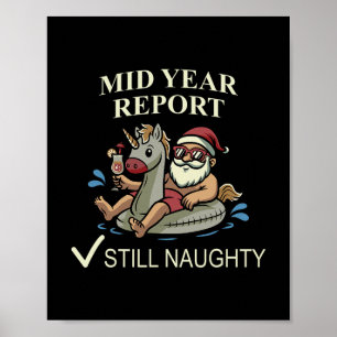 Halfjaarverslag Nog steeds stout Kerstmis in juli Poster