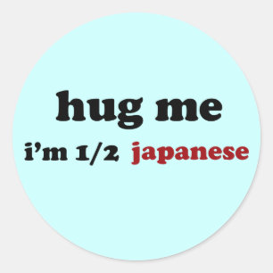 HalfJapans Ronde Sticker