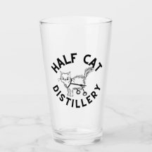 Halfkatglas
