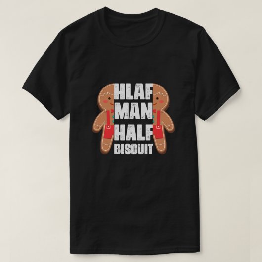 Halfman halve koekjes t/m shirt (Design voorkant)