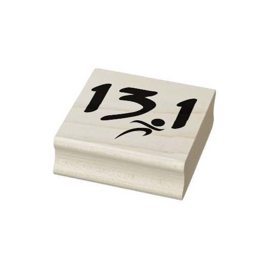 Halfmarathon 13.1 Rubberstempel Rubberstempel (Stempel)