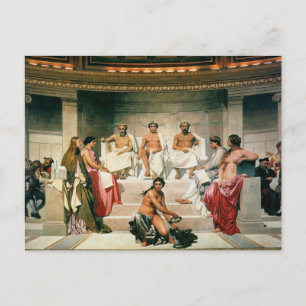 halfrond van de École des Beaux Briefkaart