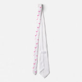 Halftijdse Design Pinktini Stropdas (Achterkant)