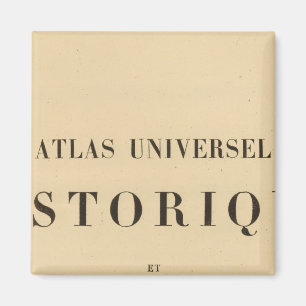 Halftitel Atlas universelehistorique Magneet