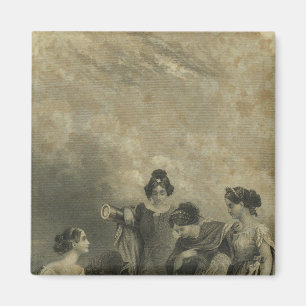 Halftitel Colton's atlas van de wereld Magneet