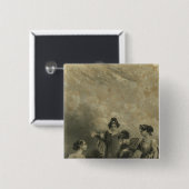 Halftitel Colton's atlas van de wereld Vierkante Button 5,1 Cm (Voorkant /achterkant)