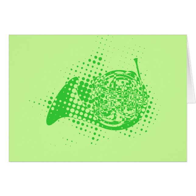 Halftone Horn (Voorkant Horizontaal)