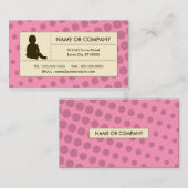 halftone kinderopvang visitekaartje (Voorkant / Achterkant)