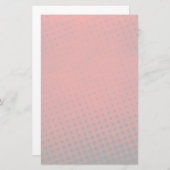 Halftone patroonachtergrond briefpapier (Voorkant / Achterkant)