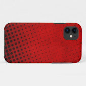 Halftone patroonachtergrond Case-Mate iPhone case (Achterkant (horizontaal))