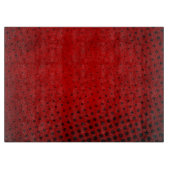 Halftone patroonachtergrond snijplank (Voorkant)