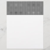 Halftone raster - Zwart Flyer (Achterkant)