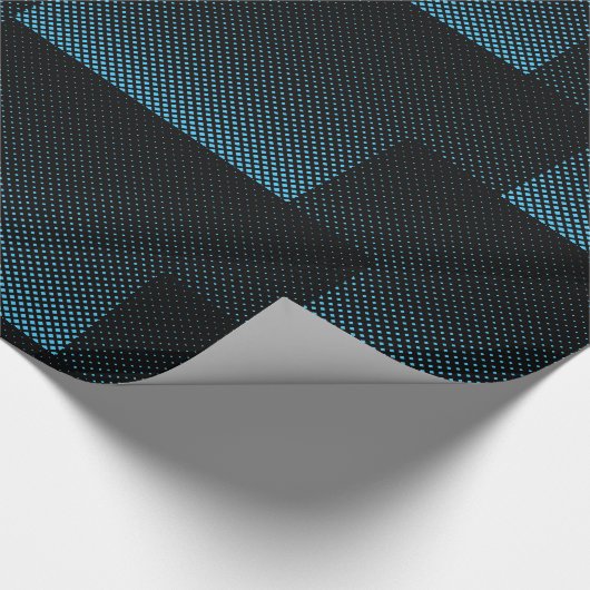 Halftone Vector Diamond Pattern Thunder_Cove Cadeaupapier (Hoek)
