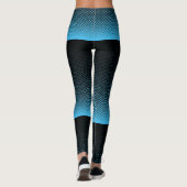Halftone Vector Diamond Pattern Thunder_Cove Leggings (Achterkant)