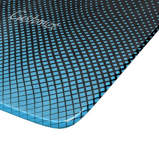 Halftone Vector Diamond Pattern Thunder_Cove Snijplank (Hoek)