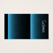 Halftone Vector Diamond Pattern Thunder_Cove Visitekaartje (Achterkant)