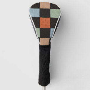 Halftoon  Checker-patroon Golfheadcover
