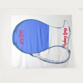 Halfvolle halflege wandtapijt wandkleed (Voorkant (horizontaal))