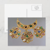 Halfvormig ketting met slangen briefkaart (Voorkant / Achterkant)