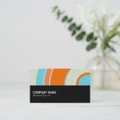 Halfweg 0114 - Colorful Circle 03 Visitekaartje (Staand voorkant)