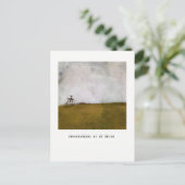 Halfweg naar de hemel - briefkaart (Staand voorkant)