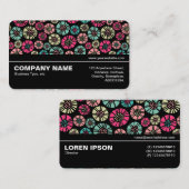 Halfweg V3 - Abstract Flowers 031023 Visitekaartje (Voorkant / Achterkant)