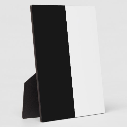 Halfwitte en zwarte afbeelding fotoplaat (Zijkant)