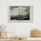 Halibut schoener poster (Keuken)