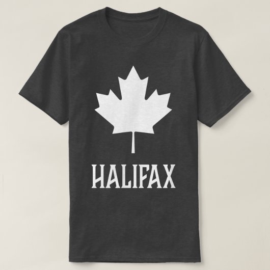 Halifax, Canada - Canuck Shirt (Design voorkant)
