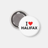 Halifax Canada Magneet (Voorkant / Achterkant)